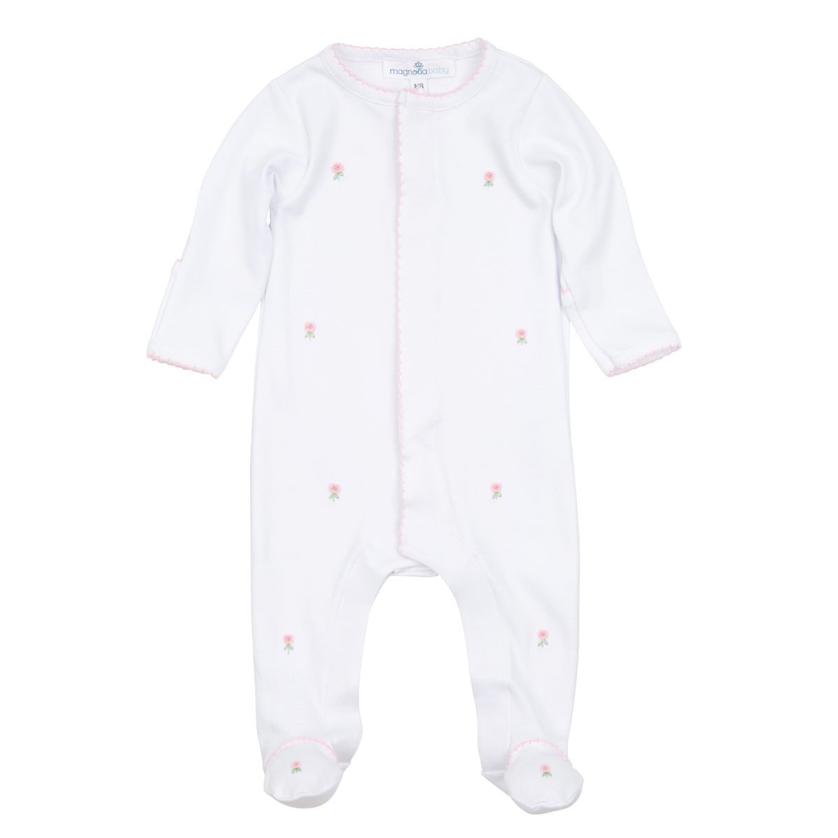 Juliette's Classics Pink Scattered Footie