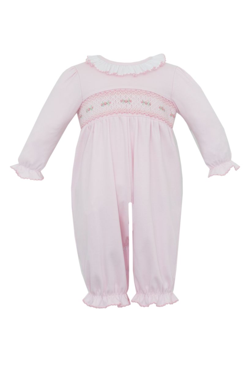 ROSE SMOCKED ROMPER