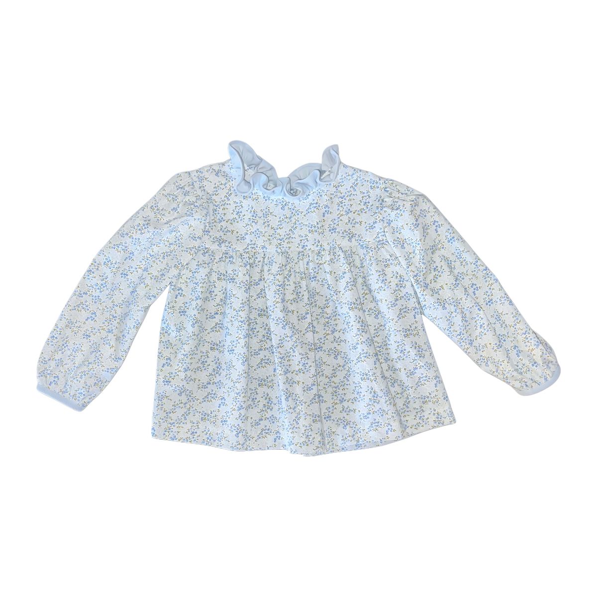 Everly - Blue Floral Skirt Set *PRE ORDER*