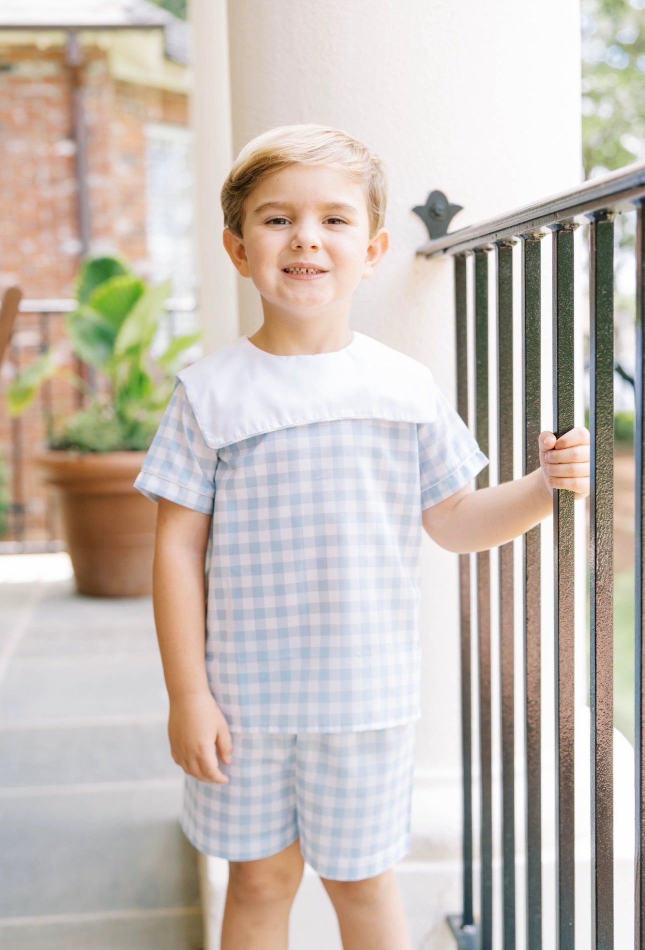 Christian Short Set - Baldwin Blue Buffalo Check