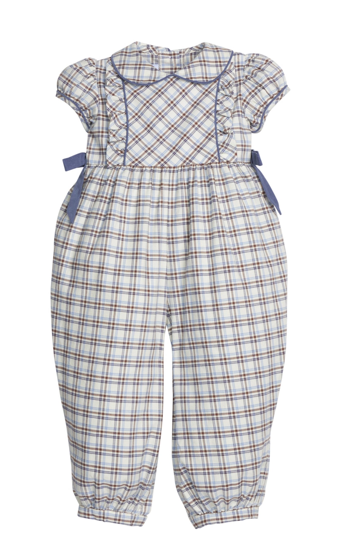 Hazel Romper-Clarkson Plaid