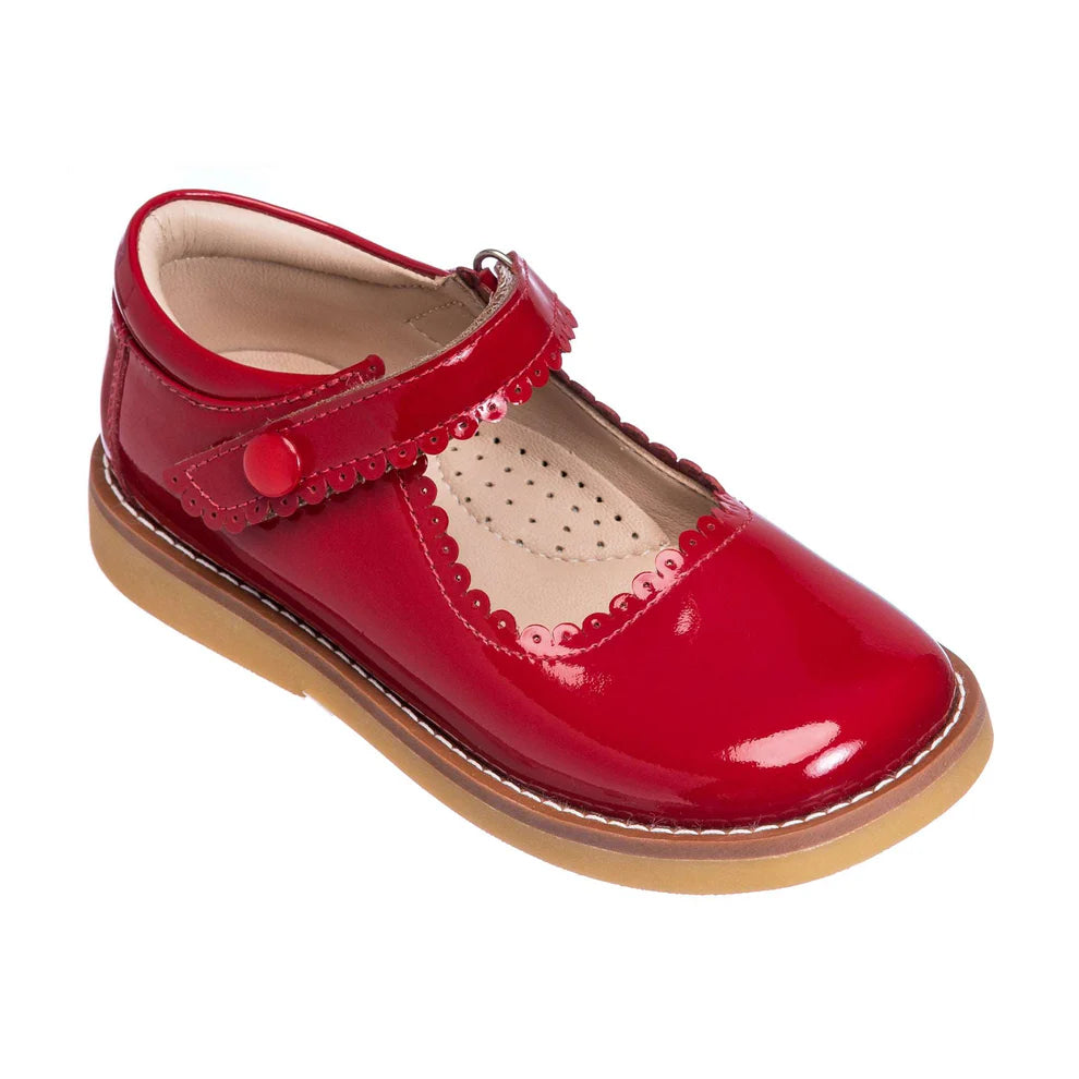Mary Jane-Patent Red