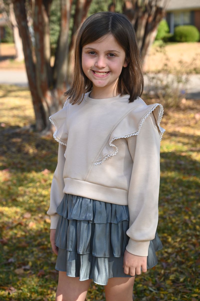 Livvy Sweatshirt - Beige