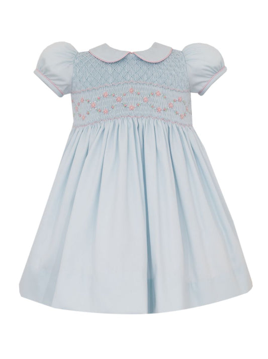 Catherine Dress - Light French Blue