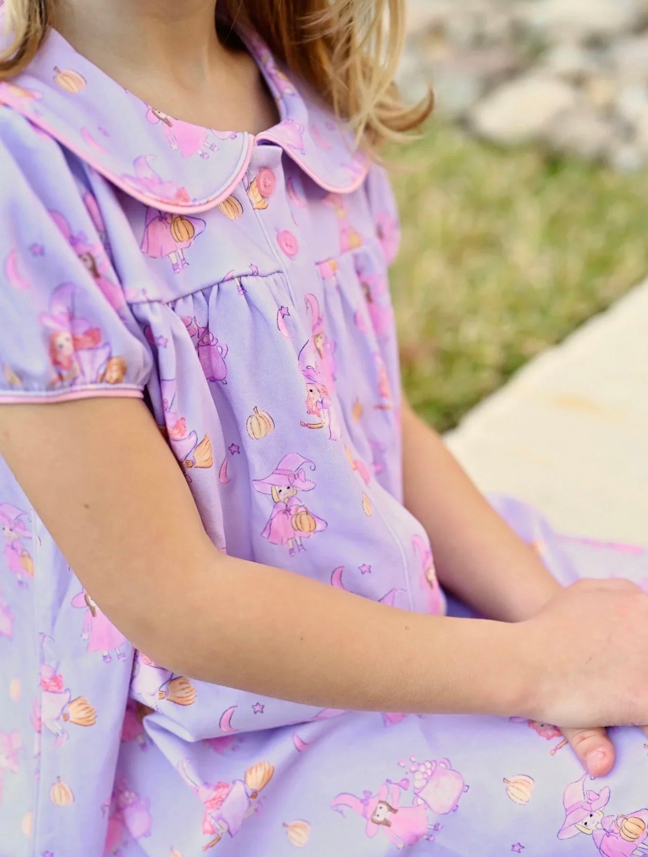 Whitley Dress- Double Double Toil and Trouble **PREORDER SHIPS BY OCTOBER 5th**