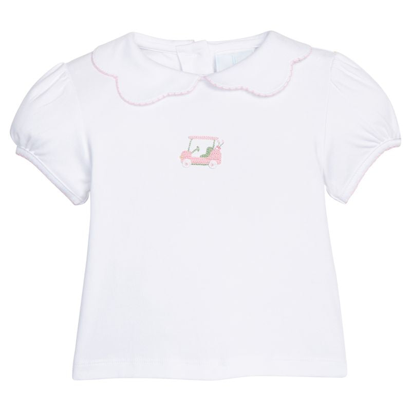 Crochet Pink Golf Cart Bloomer Set