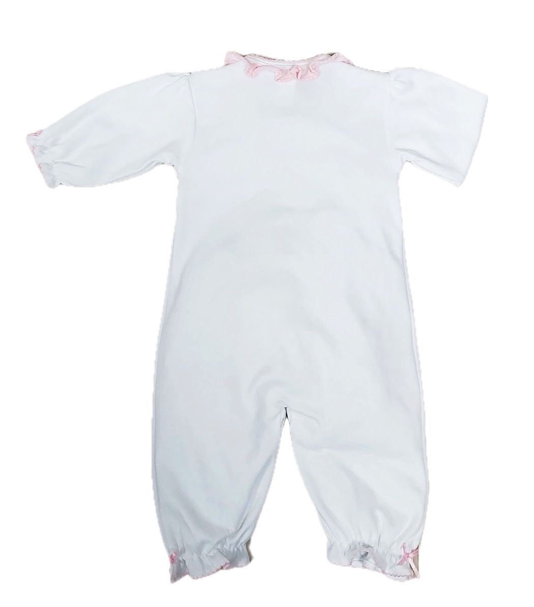 Eden Rosebud Pink Smocked Converter