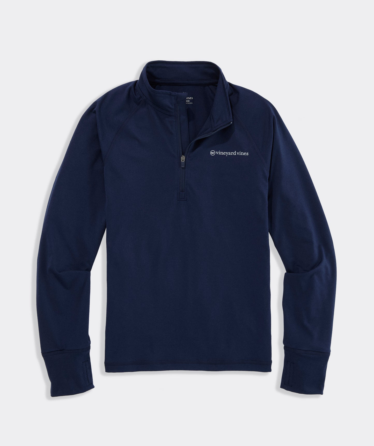 ISLAND TIME RAGLAN QUARTER ZIP / NAUTICAL NAVY