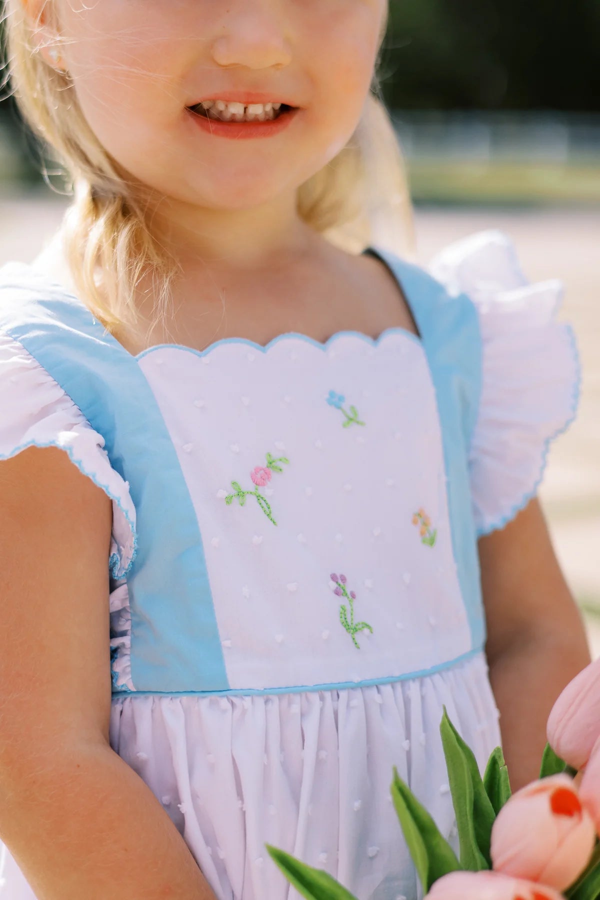 Posy Pinafore Dress