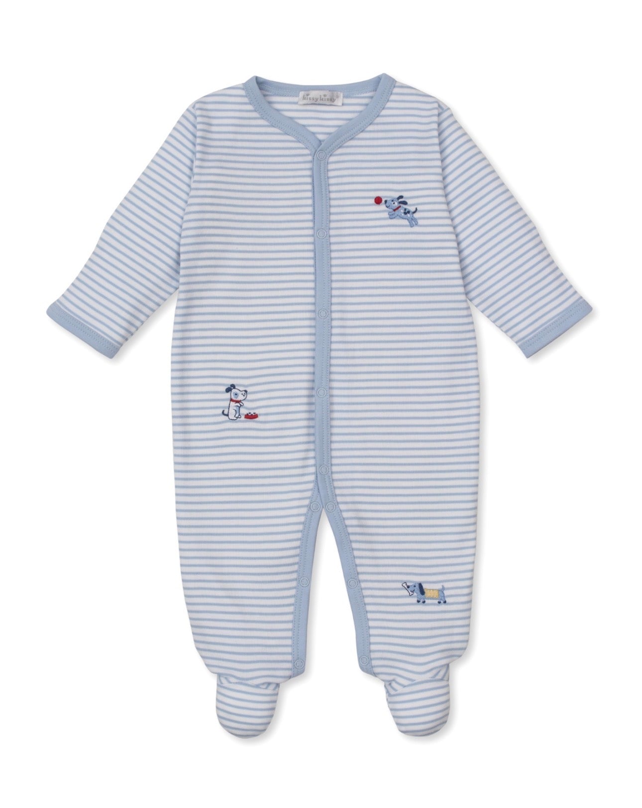 Footie - Puppy Stripe