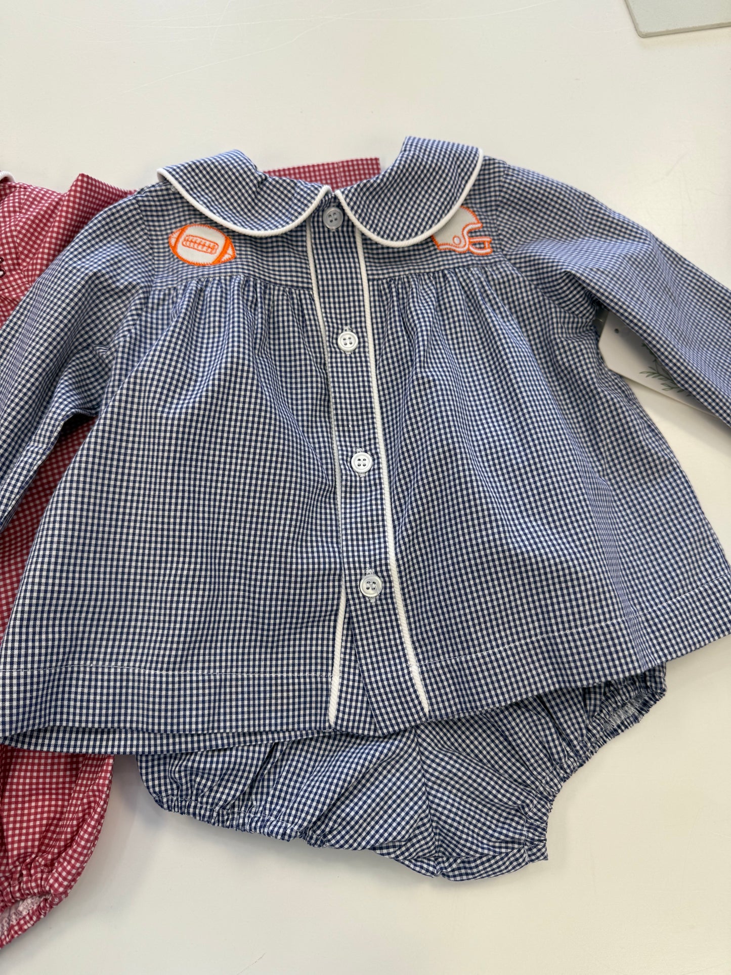 Clement Bloomer Set-Navy & Orange