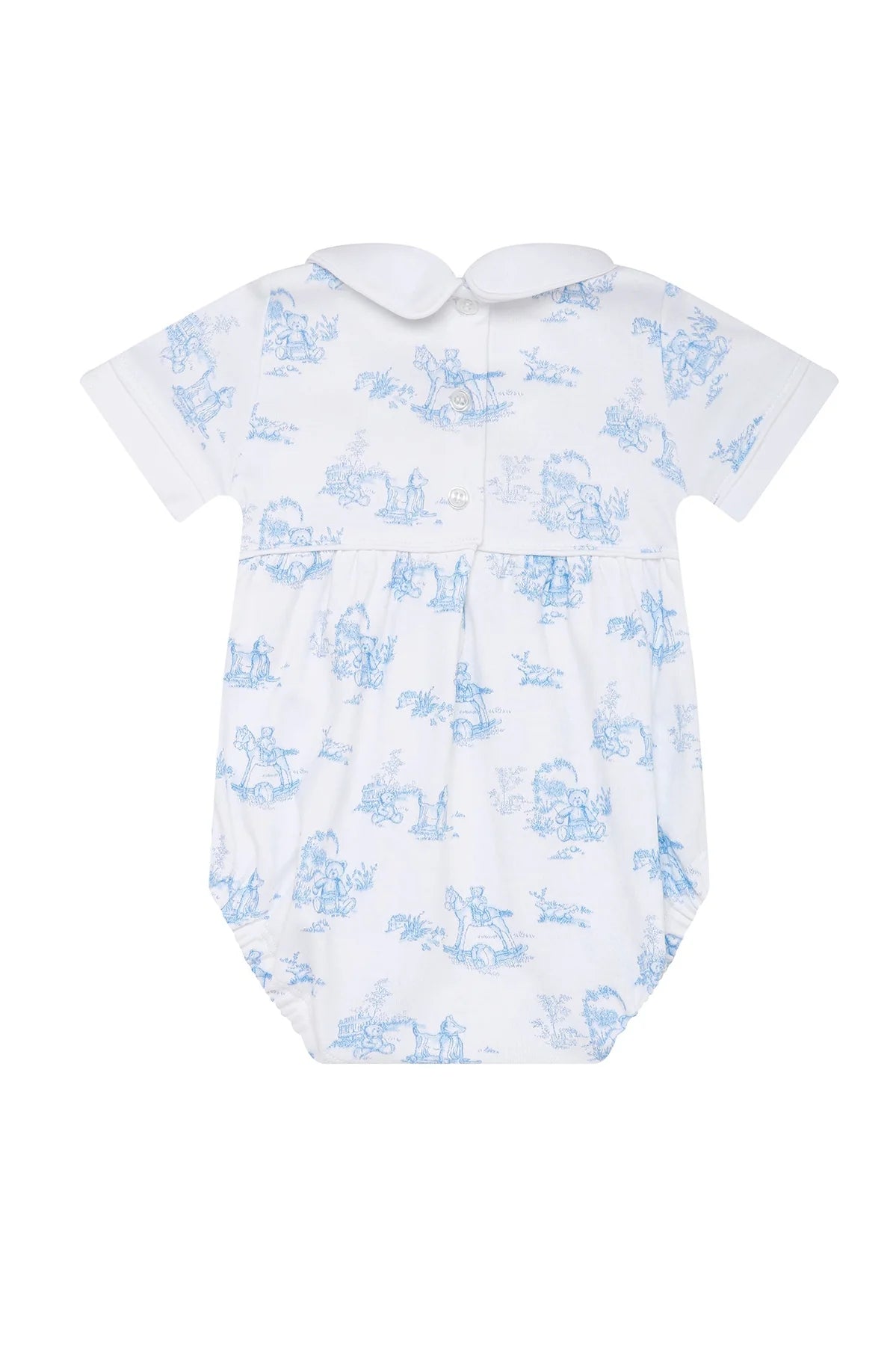 Blue Toile Bubble