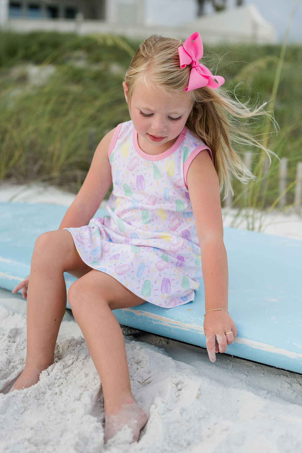 Madison Dress - Popsicle Sleeveless Play Dress