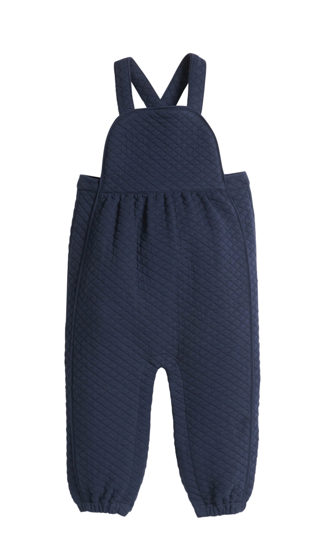 Quilted Overall-Navy