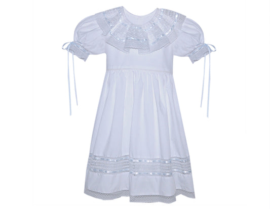 Blue Georgia Dress - Blue Ribbon
