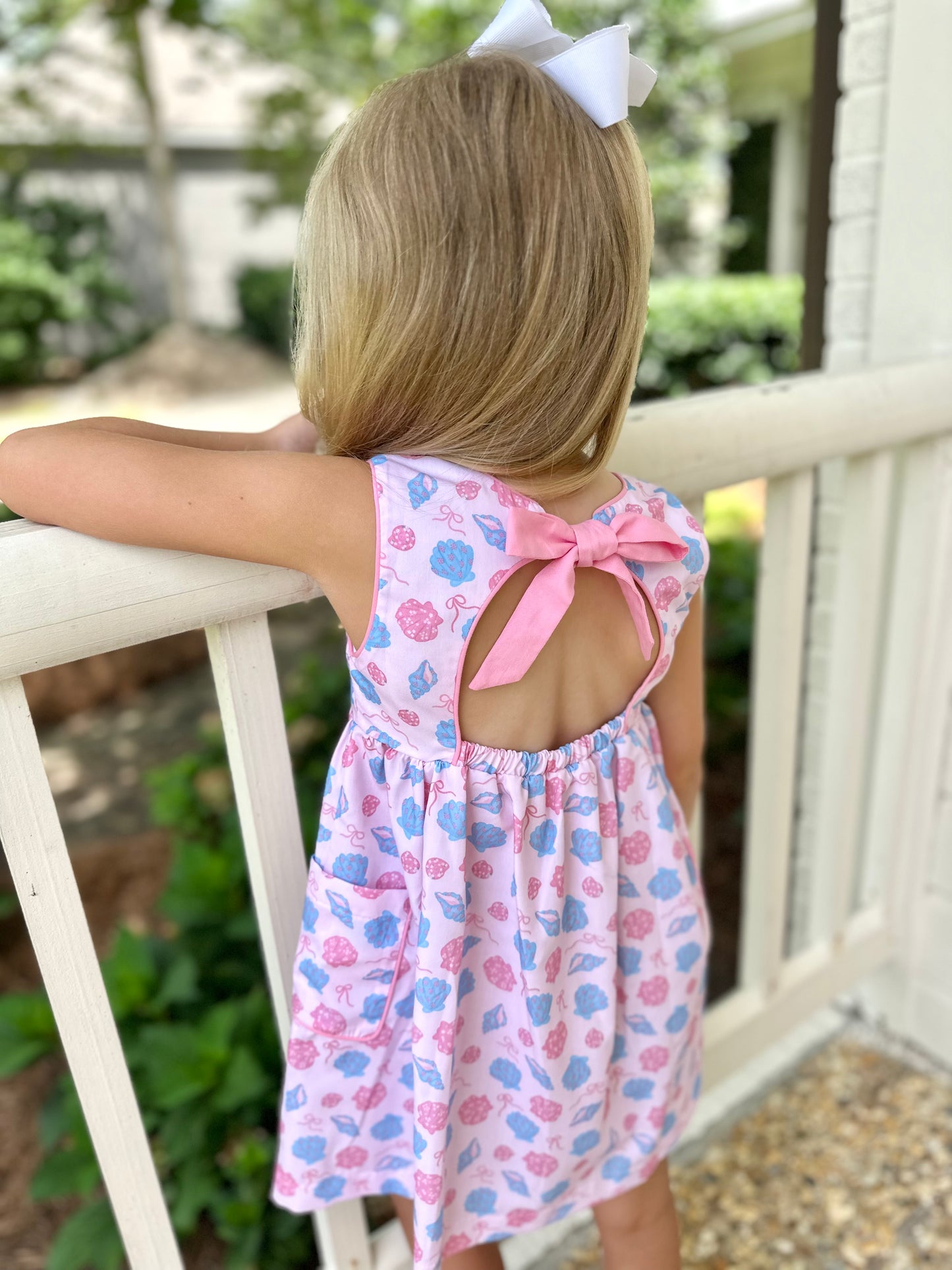 Maisy Dress - Shells Woven Dress