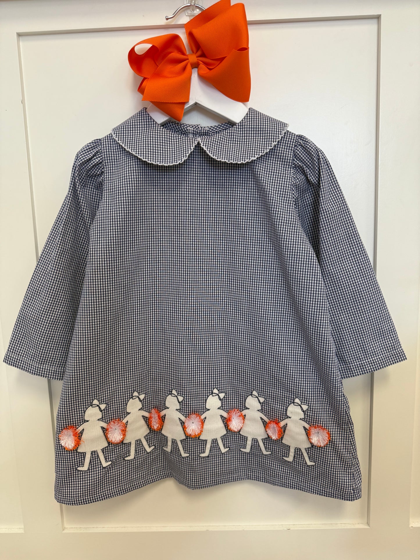 Navy & Orange Manning Dress