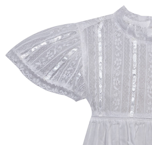 Wesley Dress - White