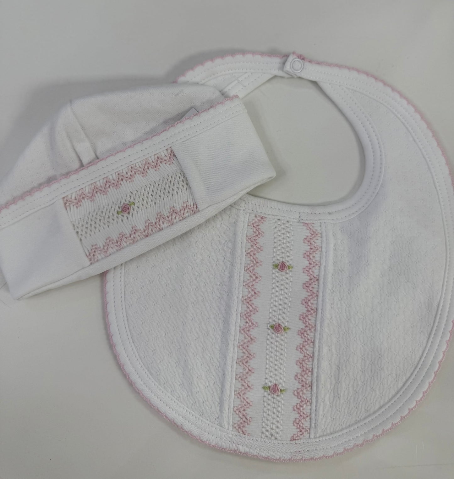 Sweet Baby Jacquard Girl Smocked Hat