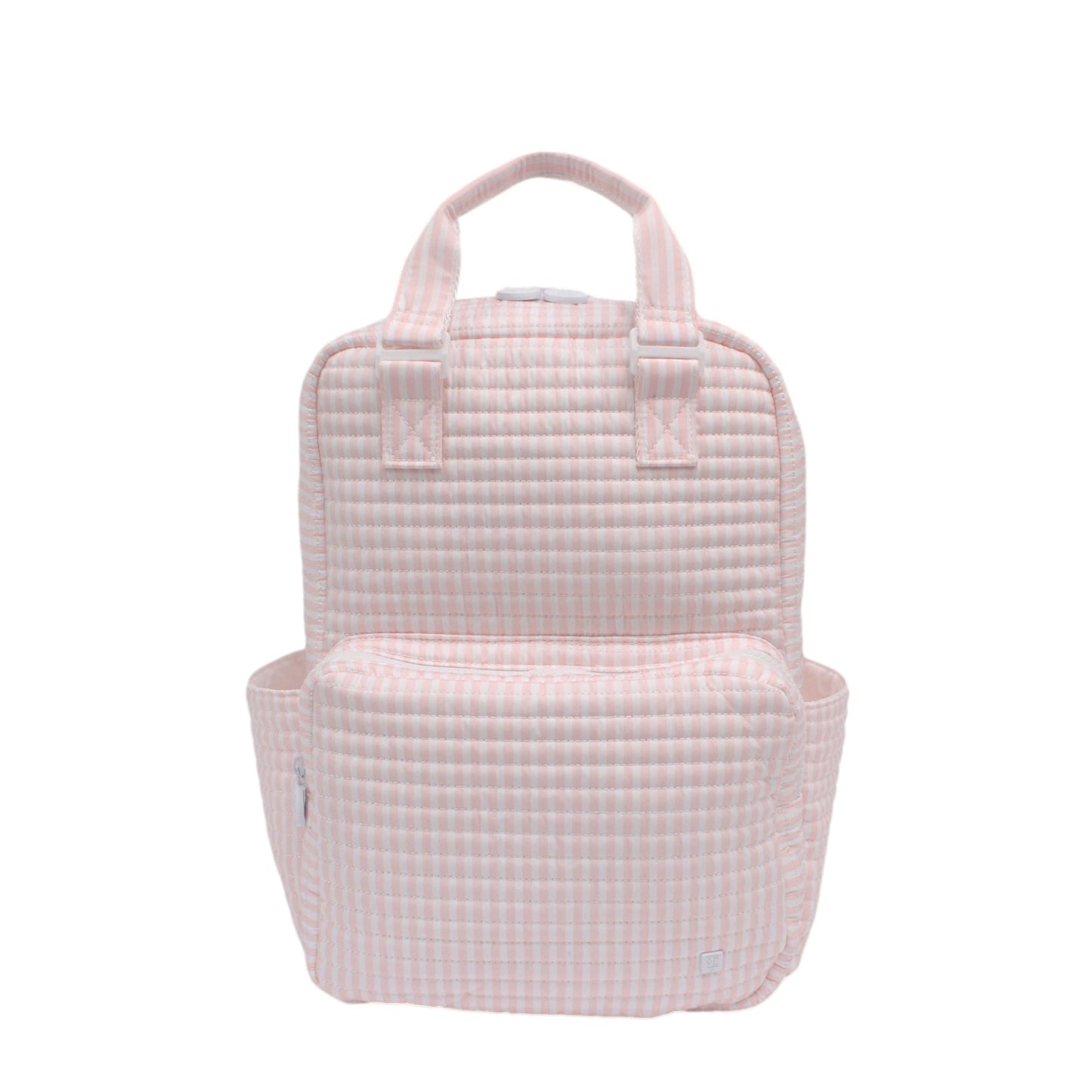 QUILTED ALL YOU NEED BAG - PIMLICO STRIPE PINK