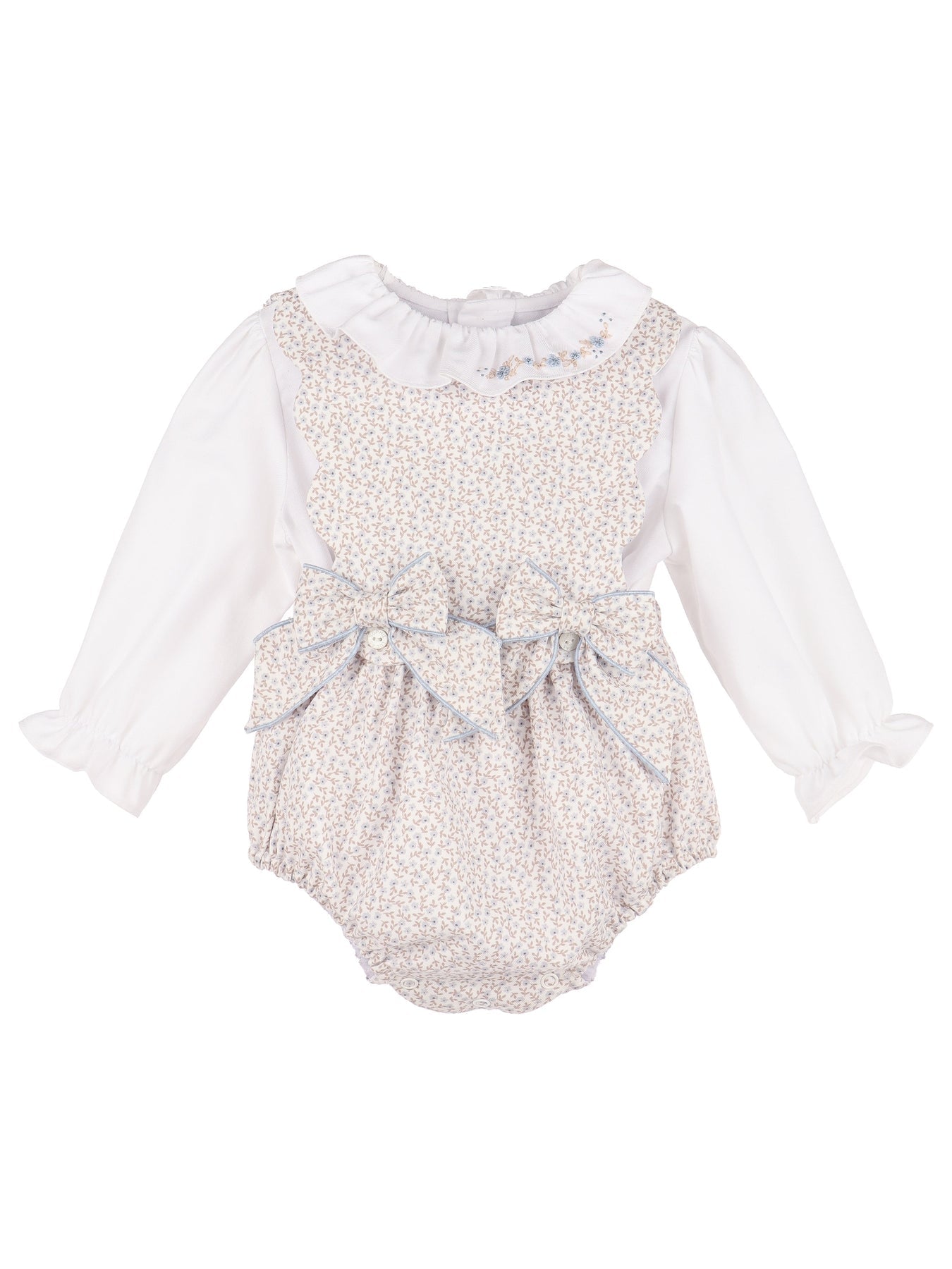 BB Blooms OG Overall- Blue