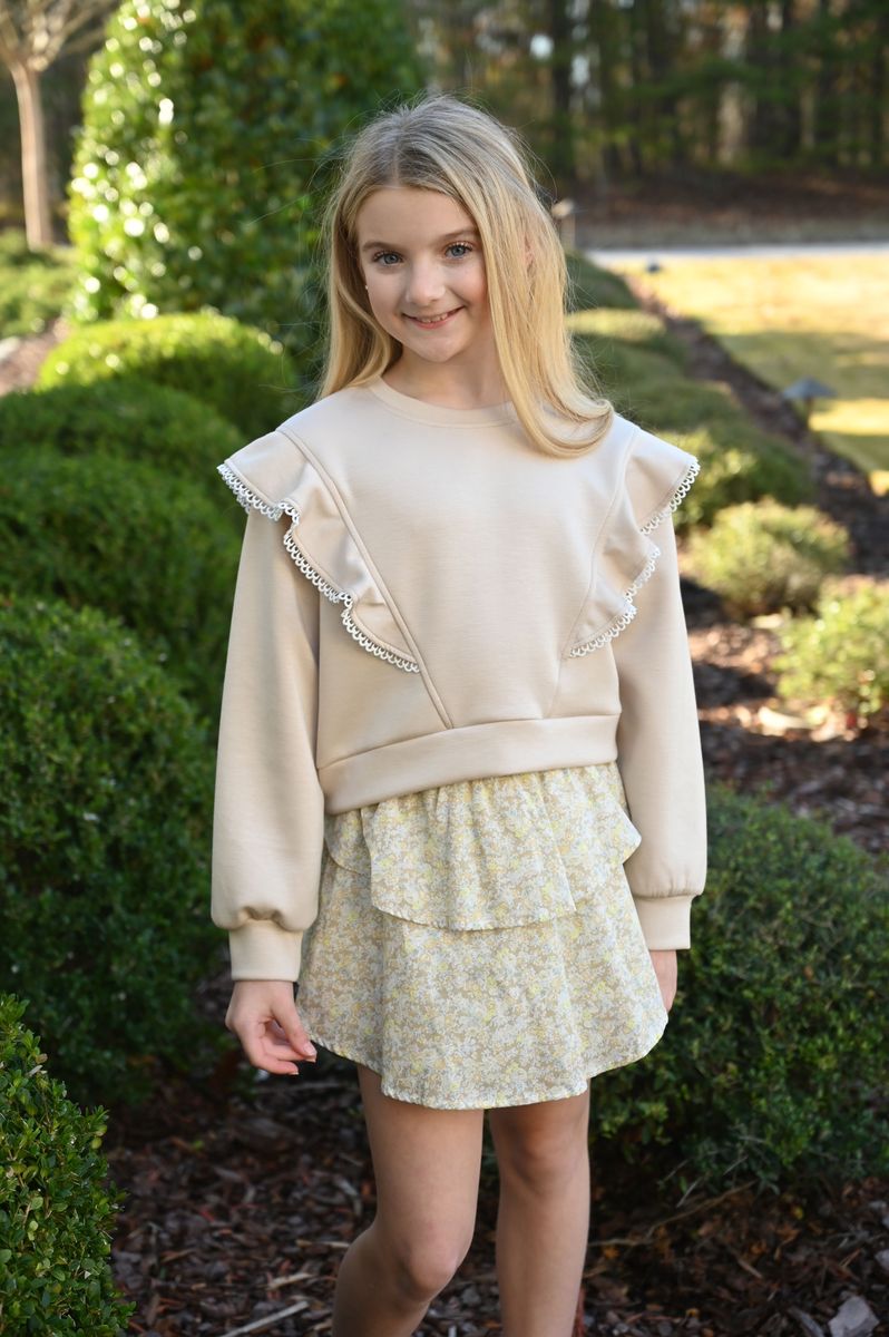 Parker Skirt - Icy Floral