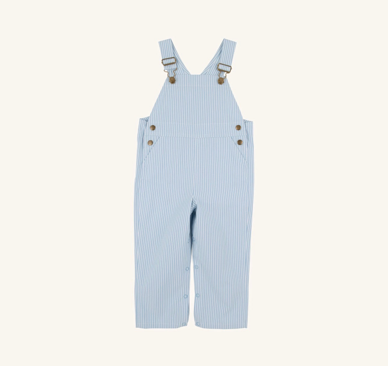 Chapman Choo Choo Overalls- Barbados blue stripe