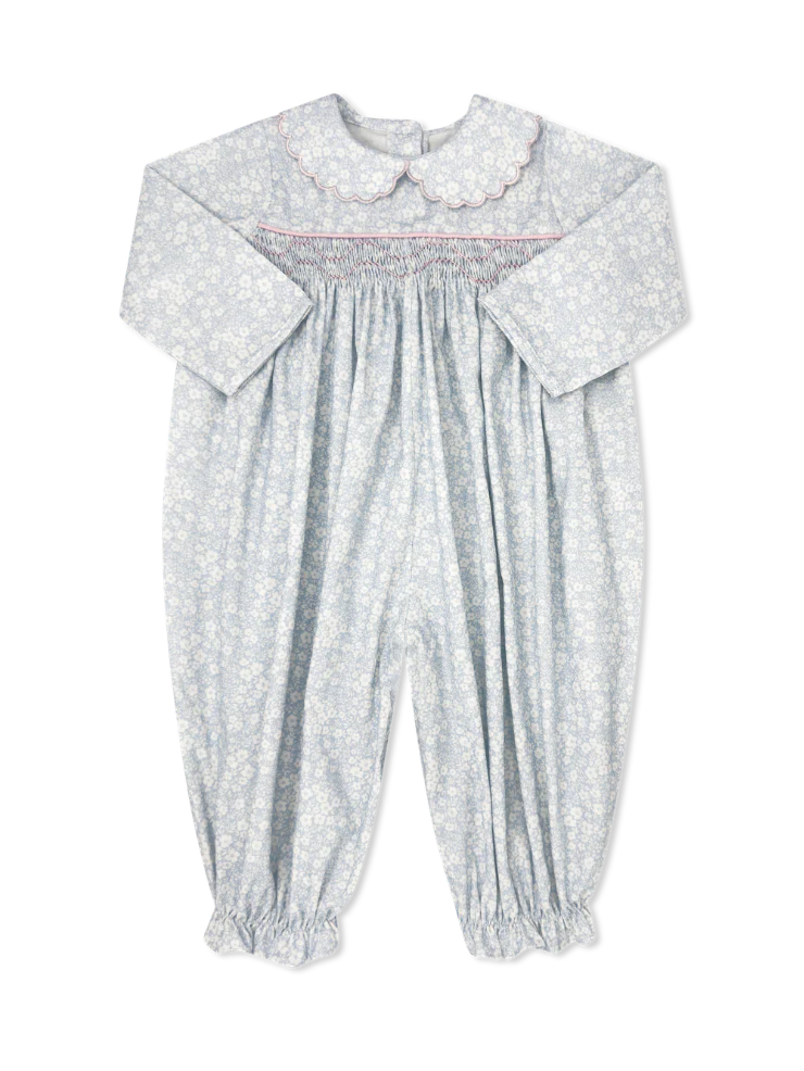 Marcie Romper Long Sleeve - Snow Kissed Floral