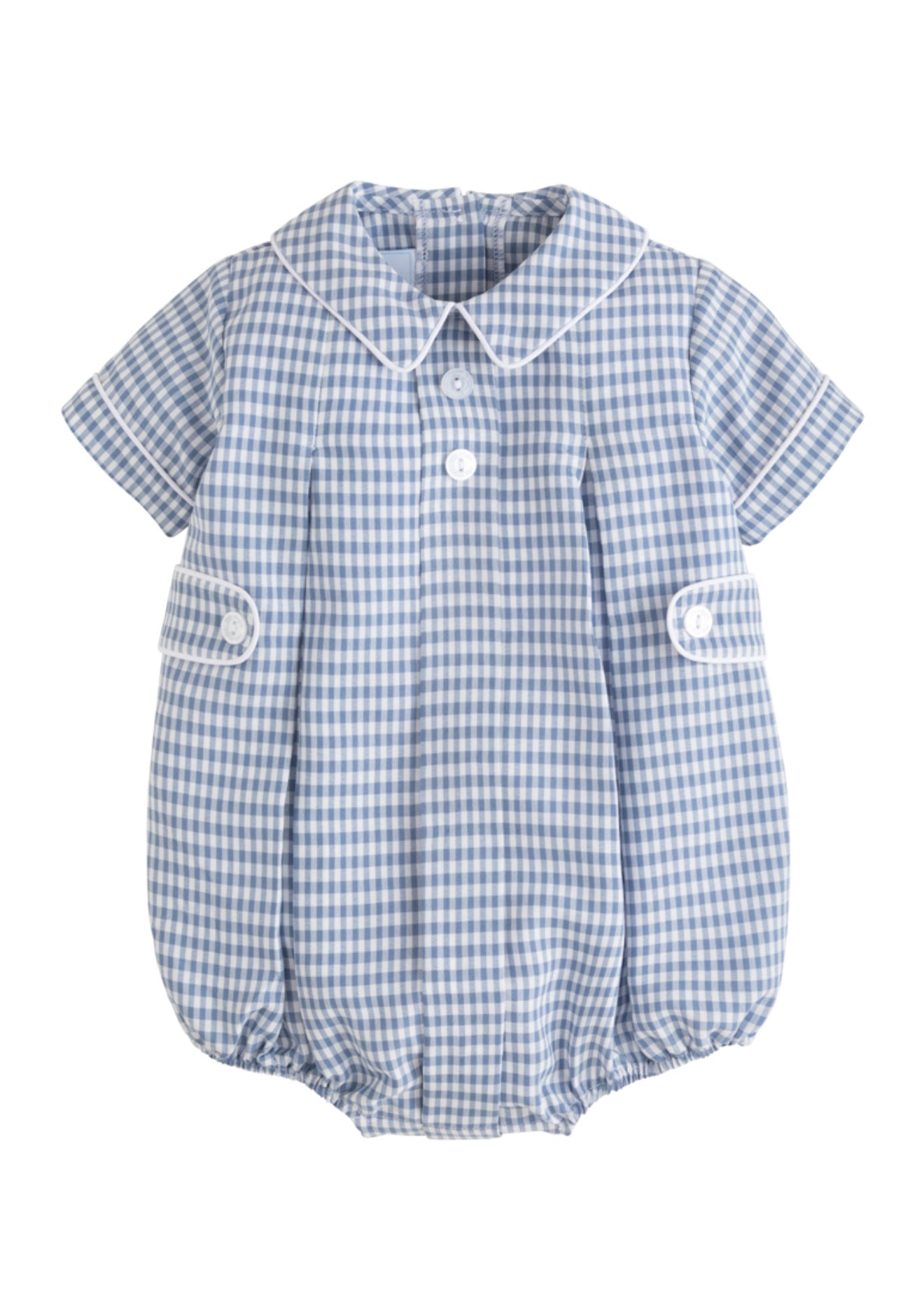 Davant Bubble- Grey Blue Gingham