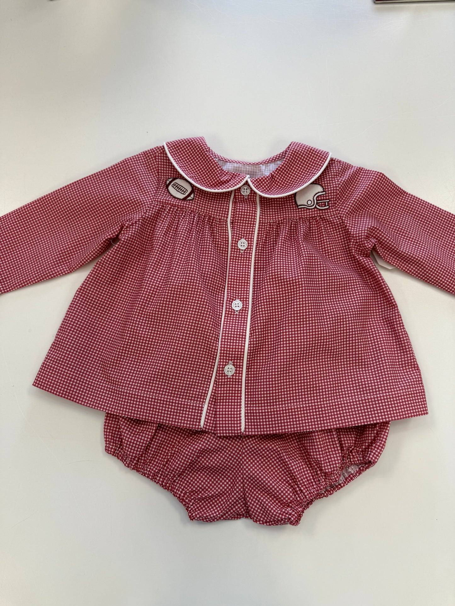 Clement Bloomer Set-Crimson & White