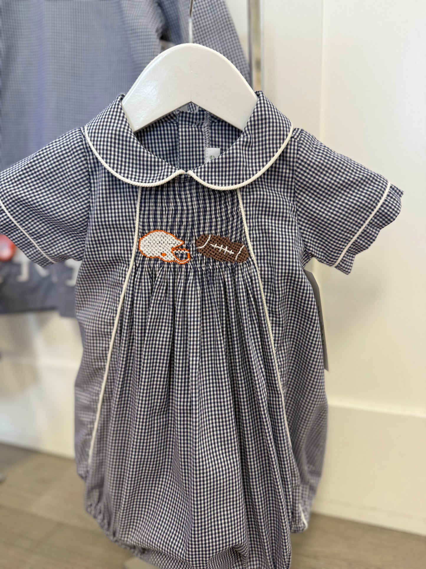 Ayres Bubble- Navy & Orange