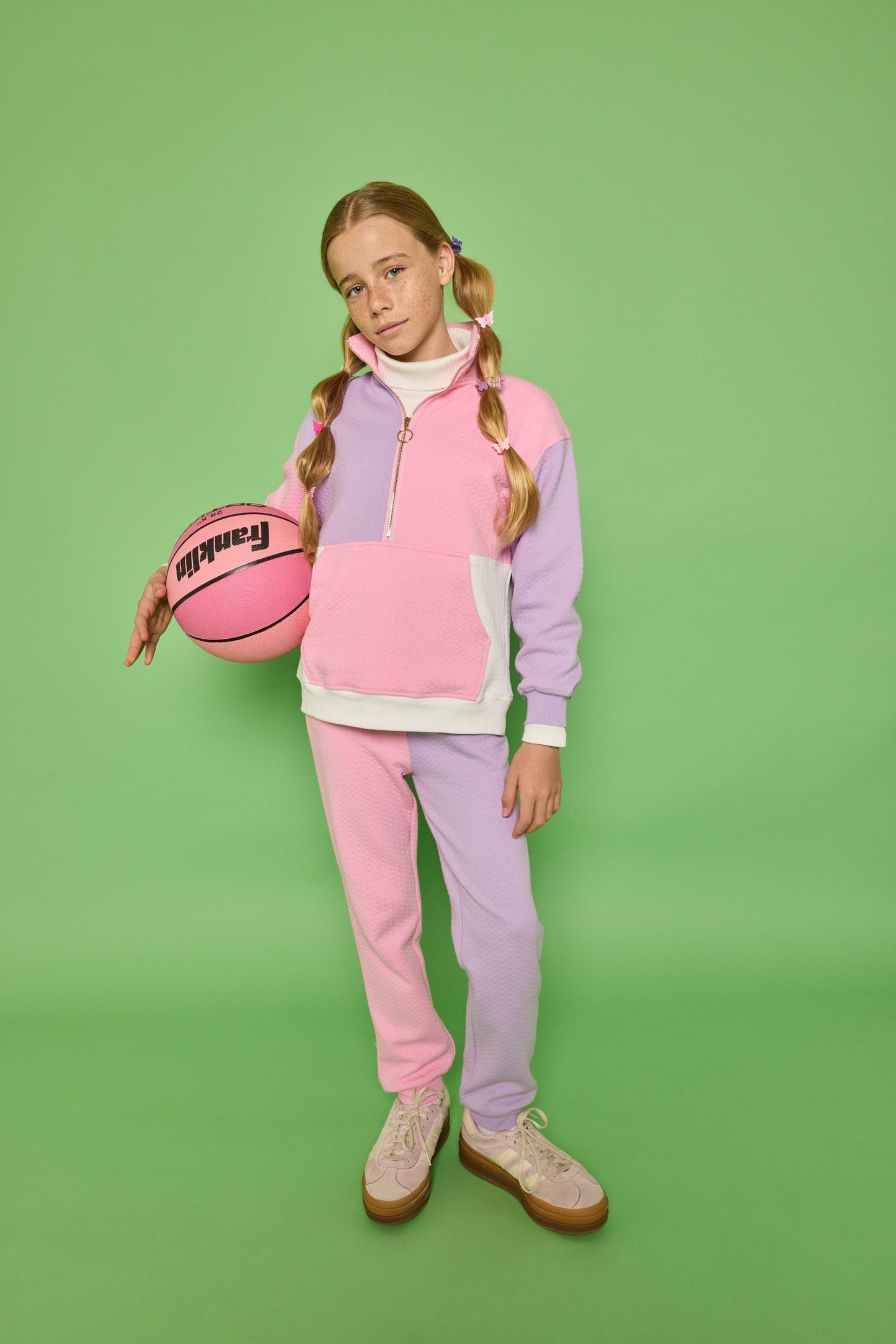 Color Block Set - Pink & Lilac