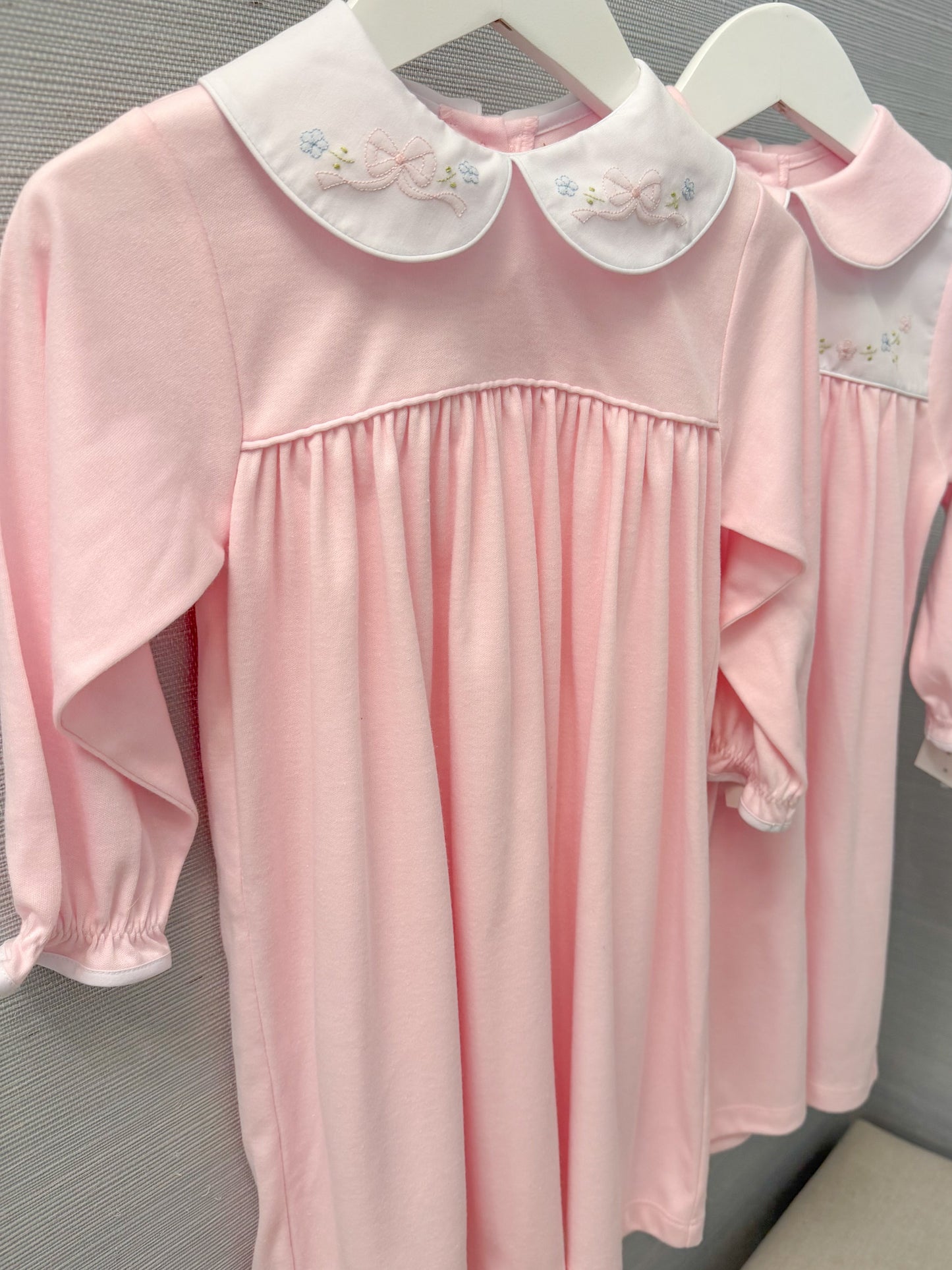 Pink Tiny Bow Dress