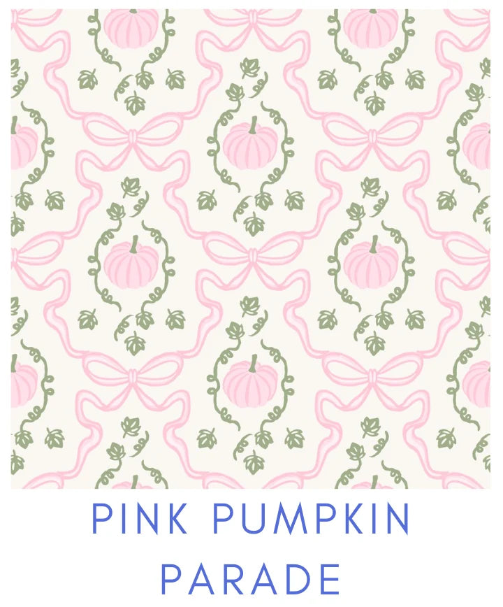 Birdie Dress-Pink Pumpkin Parade
