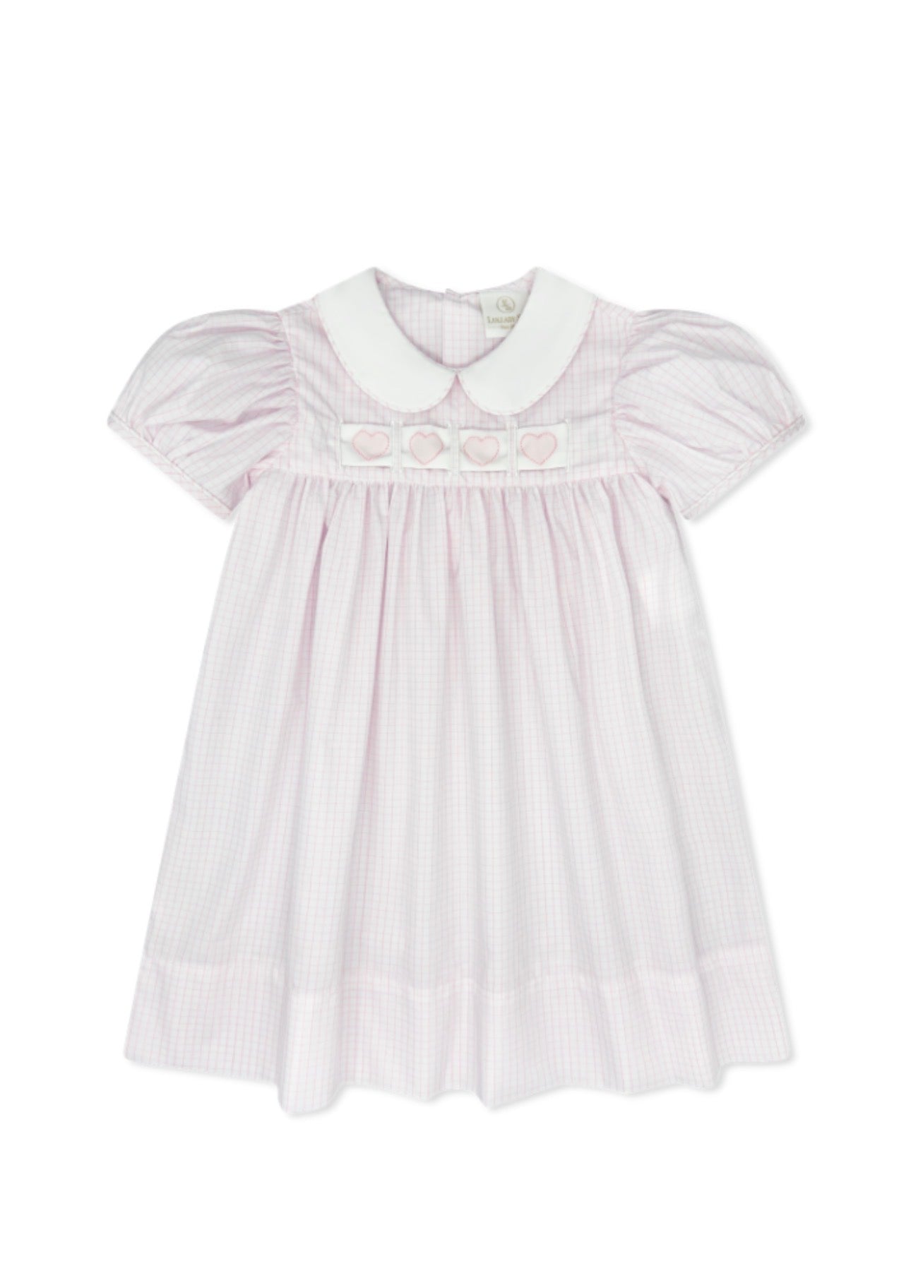 Ruth Ribbon Dress - Heart, Bunny, Bow Pink