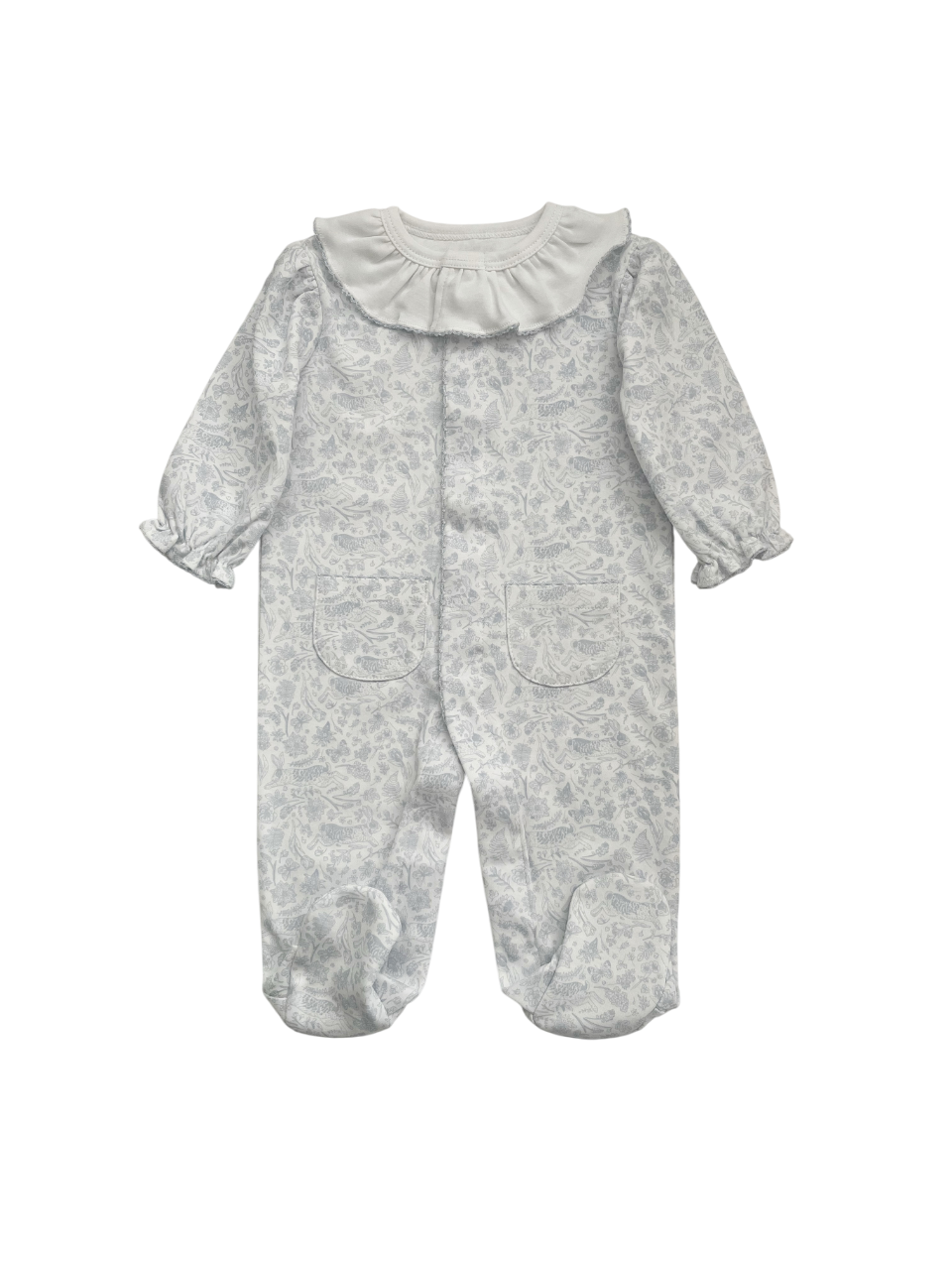 Blue Bunnies Footie