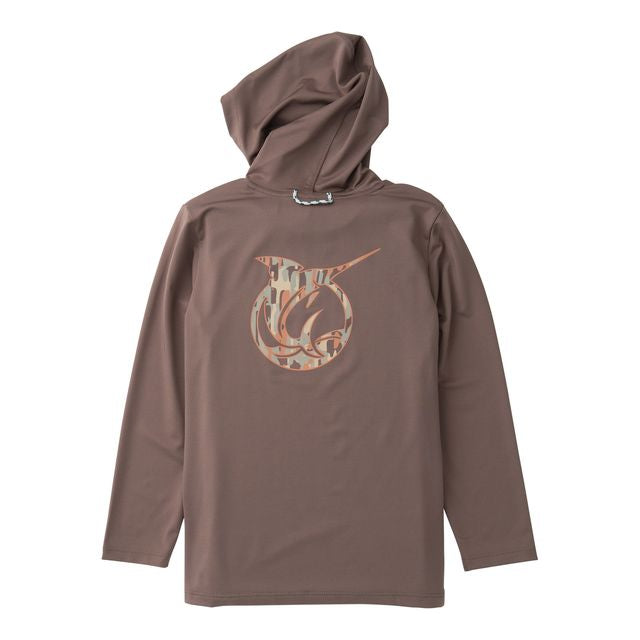Boys' Pro Performance Hoodie T-shirt - Coffee Quartz *PRE ORDER*