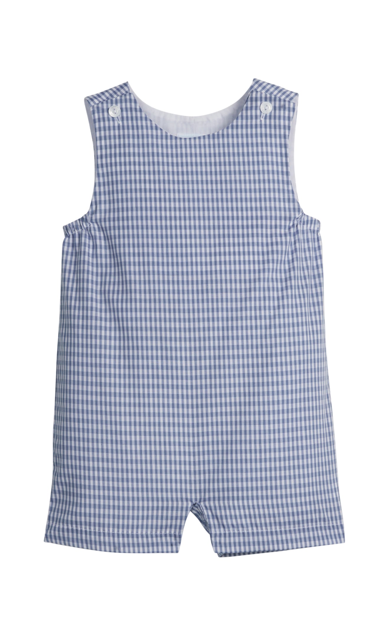 Campbell Shortall & Shirt-Grey Blue Gingham