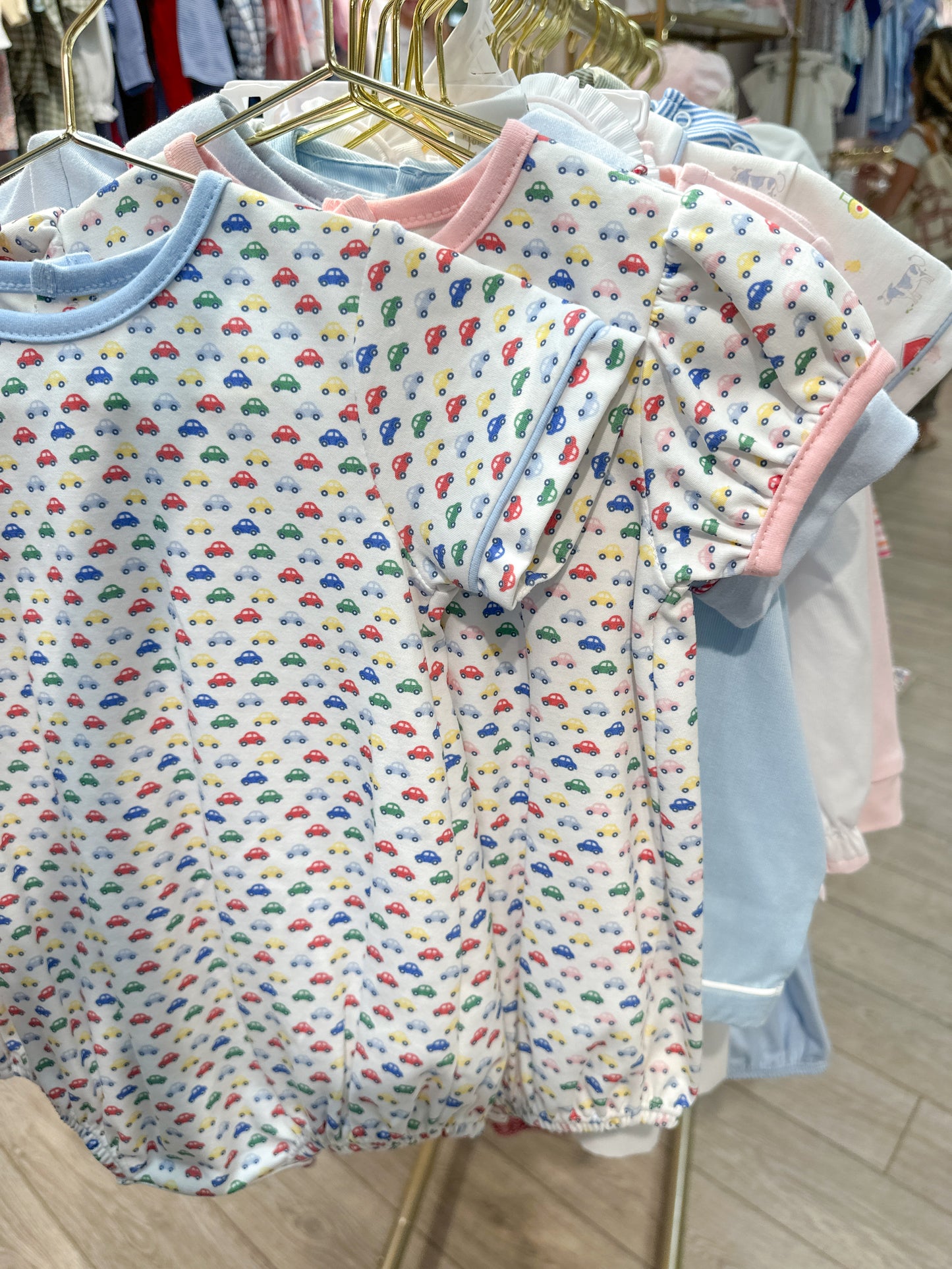 Madison Bubble- Park & Play Knit Pink