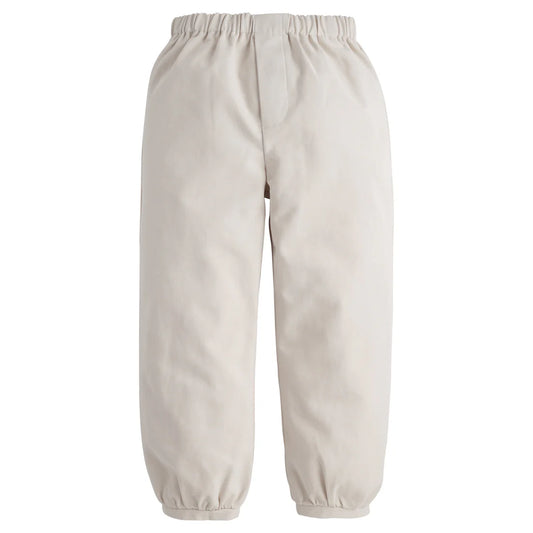 Little English banded pant- khaki size 24m