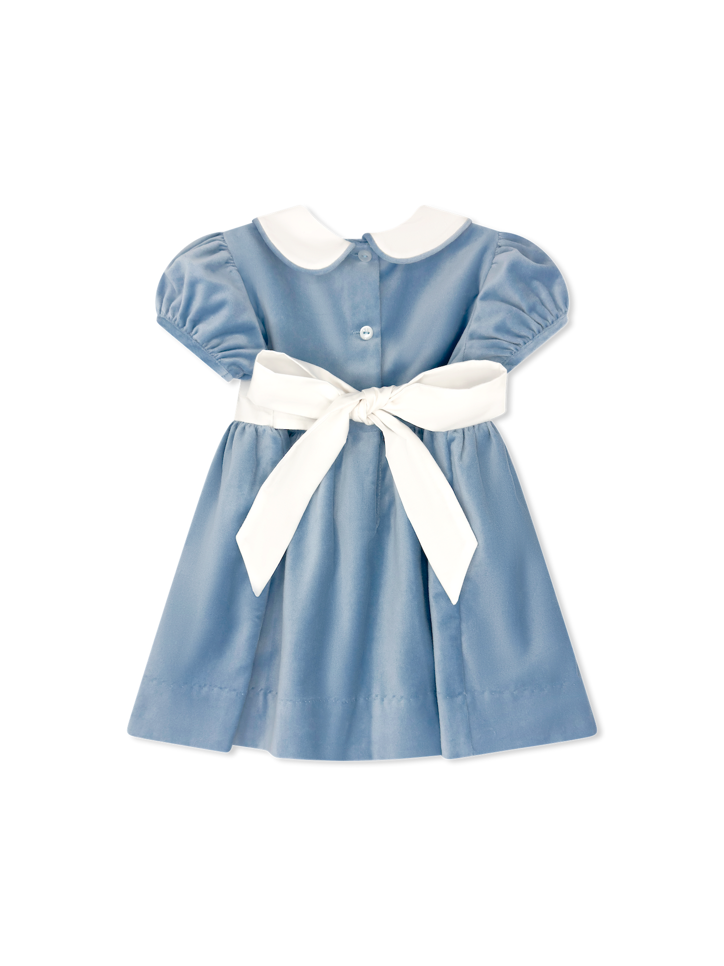 Elenor Dress - Beaufort Blue Velvet