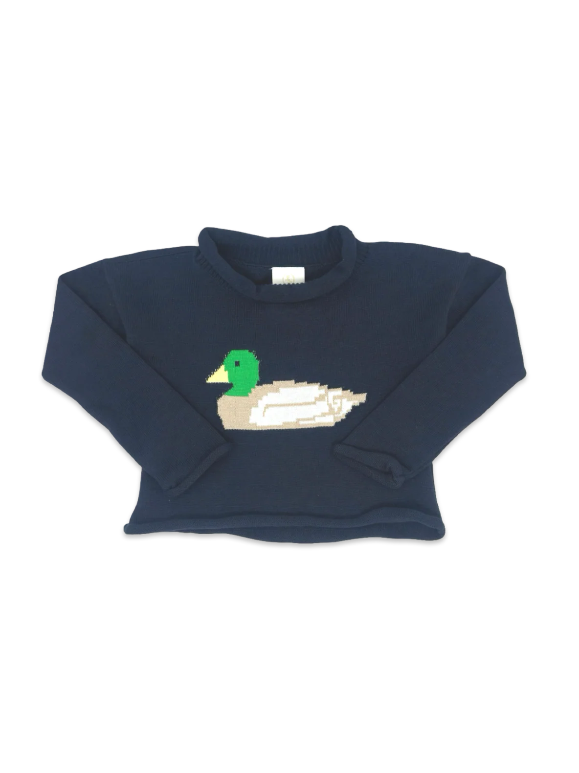 Ryan Roll Neck Sweater - Mallard