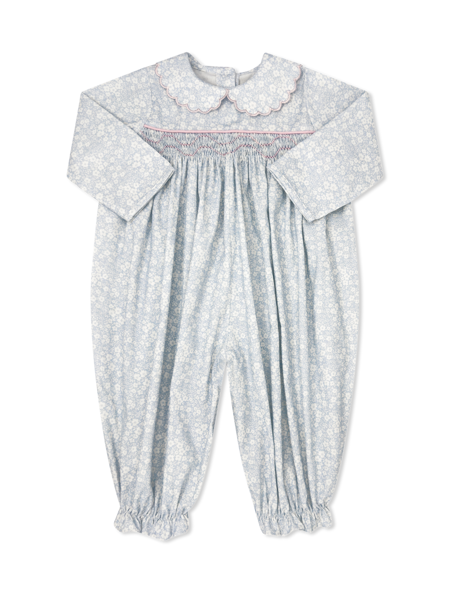 Marcie Romper Long Sleeve - Snow Kissed Floral