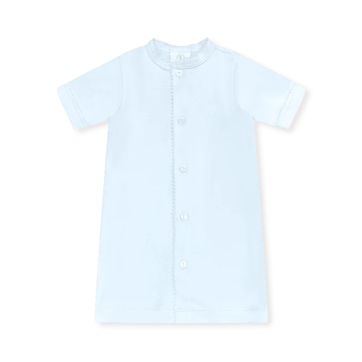 Vintage Daygown- Park Blue Knit