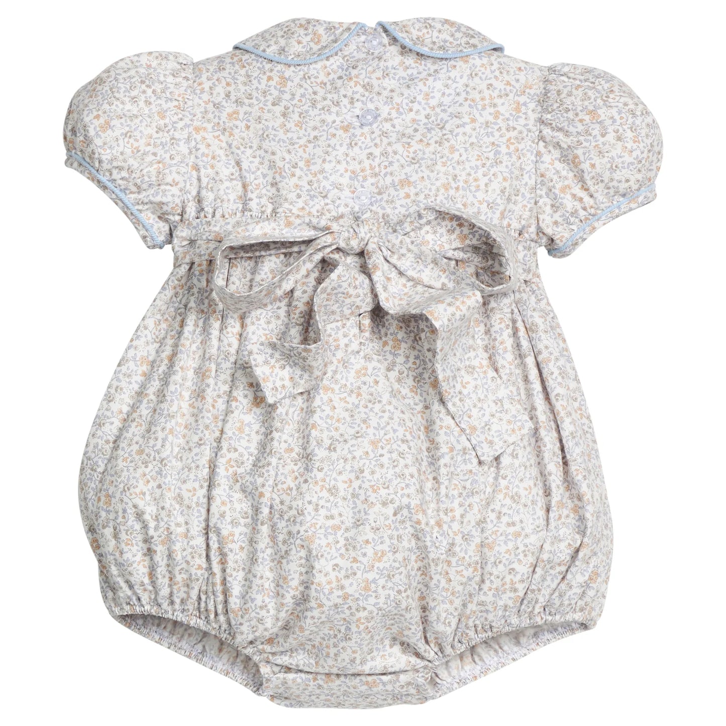 Smocked Peter Pan Bubble-Winthrop Floral