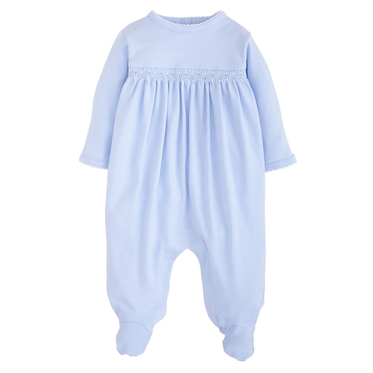 Welcome Home Layette Footie - Blue