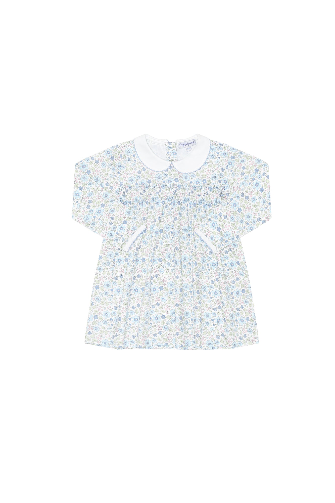 Blue Meadow Smocked Dress