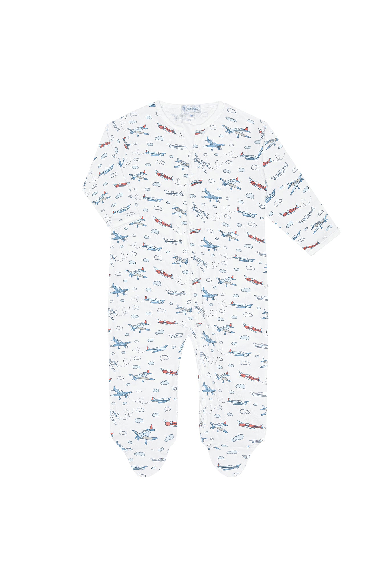 Cloud Chasers Zipper Footie