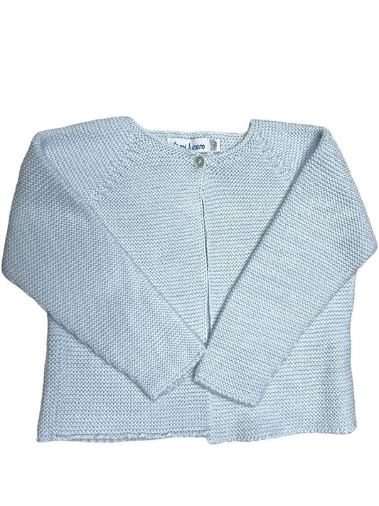 Light Blue Single Button Cardigan