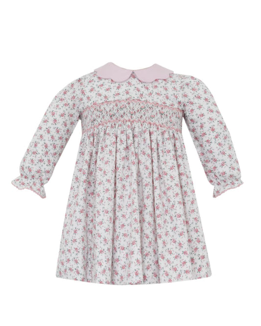 JASMINE Dress L/S Scalloped colar